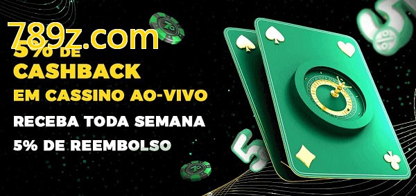 Promoções do cassino ao Vivo 789z.com